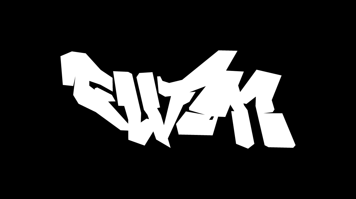 Typographie Graffiti vectoriel